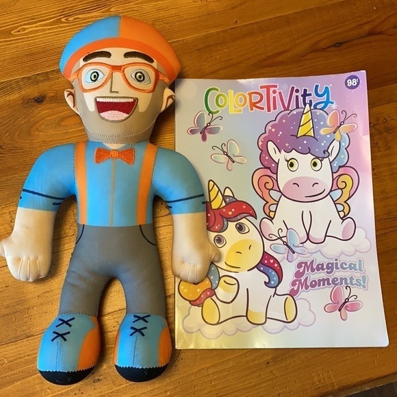 Blippi Doll 14” EUC - Picture 6 of 6